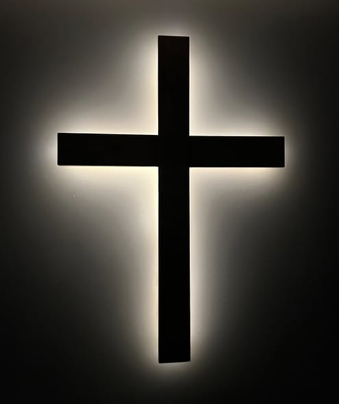 Backlit Cross